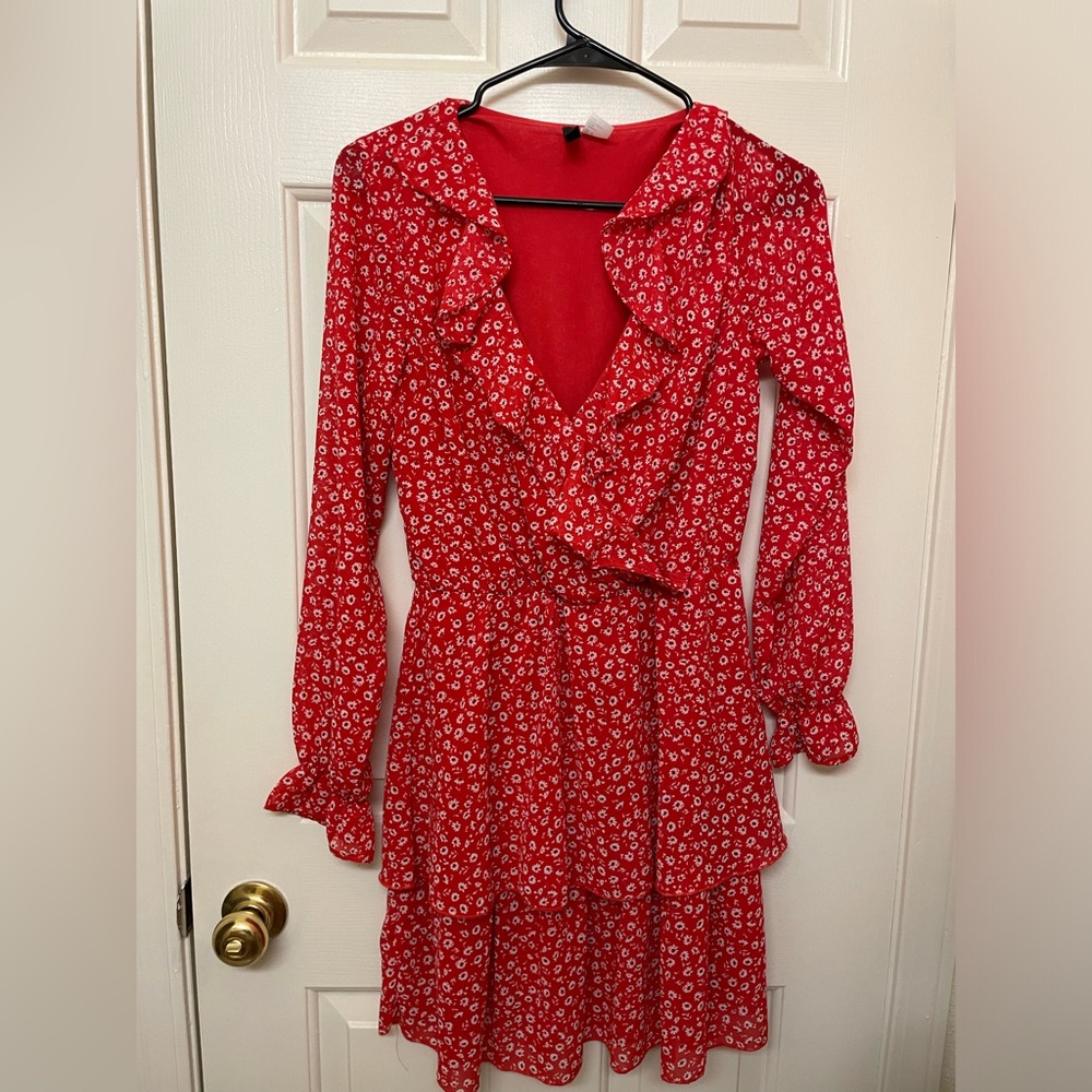 Red dress